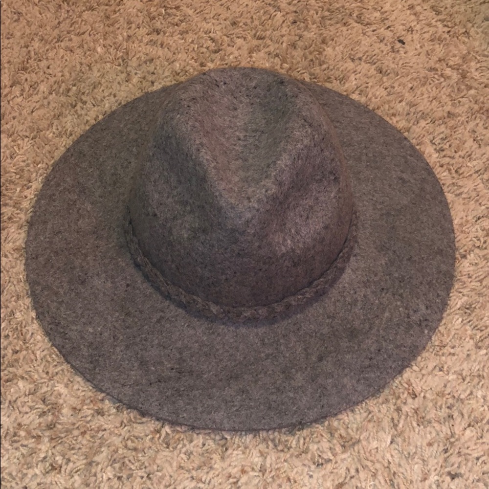 Grey Wool Hat